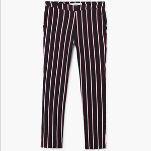 Mango Cropped Slim-fit Pants